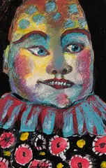 Clown by Joan Udell Erbe, offered Dec 2022