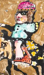 Figure Riding by Joan Udell Erbe, sold Dec 2022