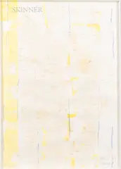 Naile by Donald C. Kelley, mixed media monoprint on paper, sold Dec 2022