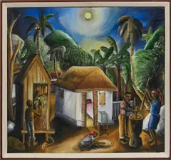 Wilson Bigaud, Cooking Under Moonlight