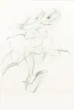 Poster Design for The Susan Smith Blackburn Prize by Willem de Kooning, sold Dec 2022