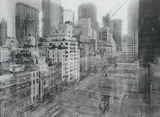 Michael Wesely, 9.8.2001 – 2.5.2003. The Museum of Modern Art, New York for the Horace W. Goldsmith Foundation, 2001, C-Print, Diasec