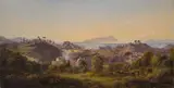 Heinrich Bürkel, Blick auf den Monte Circeo