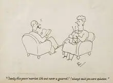 A. Jackson, Twenty-Five Years.... (Illustration), c. 1940s, Ink on paper