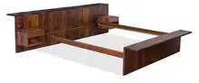 Gerald McCabe, Custom bed, c. 1968, Orange Crate Modern