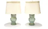 William 'Billy' Haines, Pair of green celadon lamps (2)