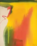 Matsumi Kanemitsu, Hawaii #5, 1973, Acrylic on canvas