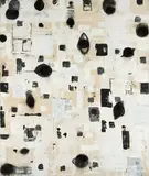 Tom Savage, Overview, 2008, Oil on canvas with charcoal