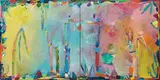 Sigrid Burton, Italian Journal (2 parts), Oil on canvas