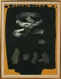 Italian Facade by Emerson Woelffer, 1959, Oil on masonite, sold Mar 2011