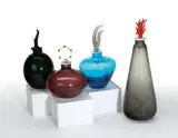 Laura Diaz De Santillana, Group of 5 perfume bottles