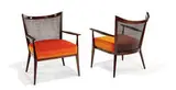 Paul McCobb, Pair of armchairs, 1952, Calvin