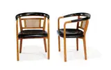 Edward Wormley, Pair of armchairs, c. 1968, Dunbar