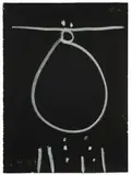 Emerson Woelffer, Untitled (Abstract), 1997, Pastel on paper