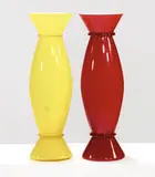 Alessandro Mendini, Pair of Acco vases (2)