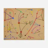 Ramstonev Cooperative, Constellation, 1937-39, pastel on paper