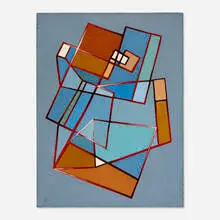 Dwinell Grant, Untitled, 1959, oil on canvas
