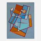 Dwinell Grant, Untitled, 1959, oil on canvas