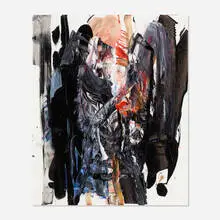 Elizabeth Neel, Nocturnal, 2007, acrylic on paper
