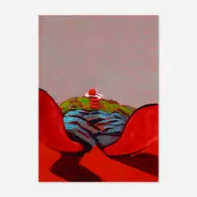 Shane Campbell, Clown Down #1, 2008, oil on canvas