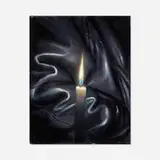 T.M. Davy, Candela (Jacket), 2013, oil on linen
