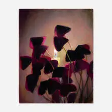 T.M. Davy, Candela (Oxalis), 2013, oil on linen