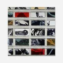 The Chicago School by Melissa Gordon, 2008, acrylic on canvas, sold Dec 2020