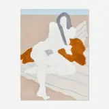 March Avery, White Nude, 1975, oil on canvas