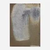Jacob Kassay, Untitled, 2010, acrylic and deposit on canvas