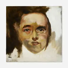 Philip Gurrey, Lady Chambers, 2008, oil on board