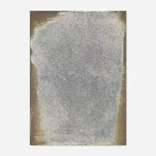 Jacob Kassay, Untitled, 2010, acrylic and deposit on canvas