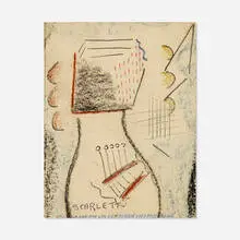 Rolph Scarlett, Untitled, pastel on paper