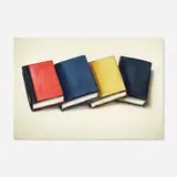 Lisa Milroy, Four Books, 1984, oil on canvas