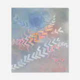 Elsie B. Driggs, Herringbone Sky, 1965, oil in canvas