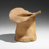 George E. Ohr, Top hat, 1895-96, bisque earthenware