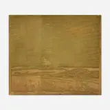 Gustave Baumann, Hondo (original printing block)