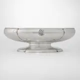 Oval lobed centerpiece footed bowl by The Kalo Shop, offered Dec 2024