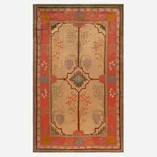 Gavin Morton, Pile carpet, c. 1910, hand-knotted wool