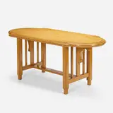 Frank Lloyd Wright, Cabaret table from the Imperial Hotel, Tokyo, 1916-1922, ash, oak
