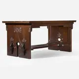 Charles Rohlfs, Rare and Important library table