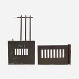 Frank Lloyd Wright, Gates from the first Francis W. Little House, Peoria, Illinois, set of two