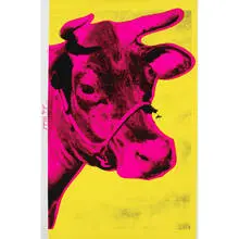 Andy Warhol, Cow, 1966, screenprint on paper