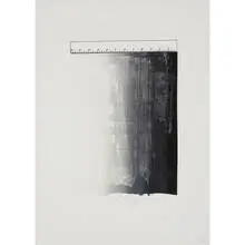 Jasper Johns, Ruler, 1966, lithograph on paper