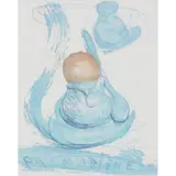 Claes Oldenburg, Ice Cream Desserts - Praline, 1976, soft-ground etching and aquatint on paper