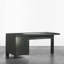 custom desk by Atelier Van Lieshout, 2000, fiberglass and acrylic, sold Sep 2010