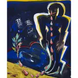 Elvira Bach, Crying Heart Flower, 1984, acrylic on canvas