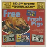 Robert Gober, untitled (Fresh Pigs), 1993-1994, color photo-lithograph on French Dur-o-Tone paper