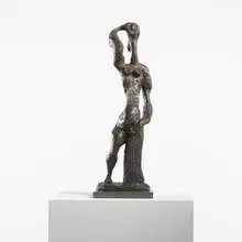 Stephanus Heidacker, Badende I, 1988, cast bronze on marble base