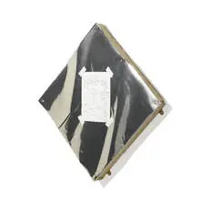 Georg Herold, What Else, 1999, plywood, mylar and paper with tape and staples