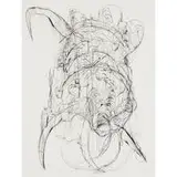 Cameron Jamie, Kranky Klaus, 2004, ink on paper